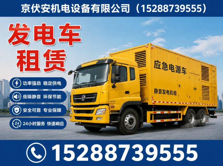 沈阳发电车出租展示图